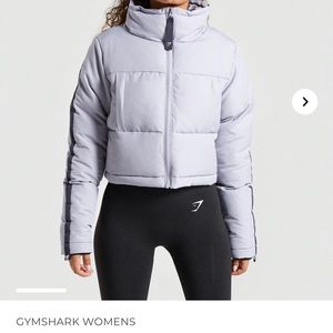 GYMSHARK WOMENS OVERSIZED PUFFER JACKET